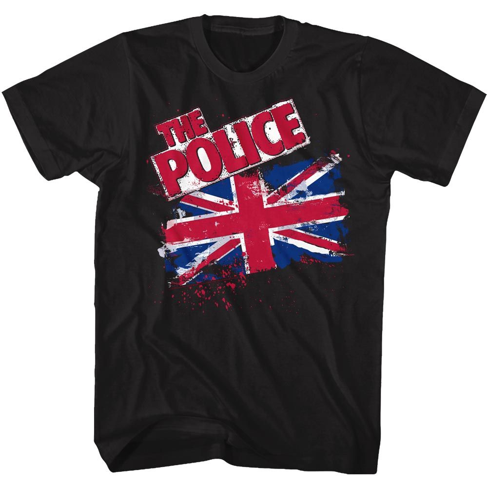 Why do police wear black union jack shirt